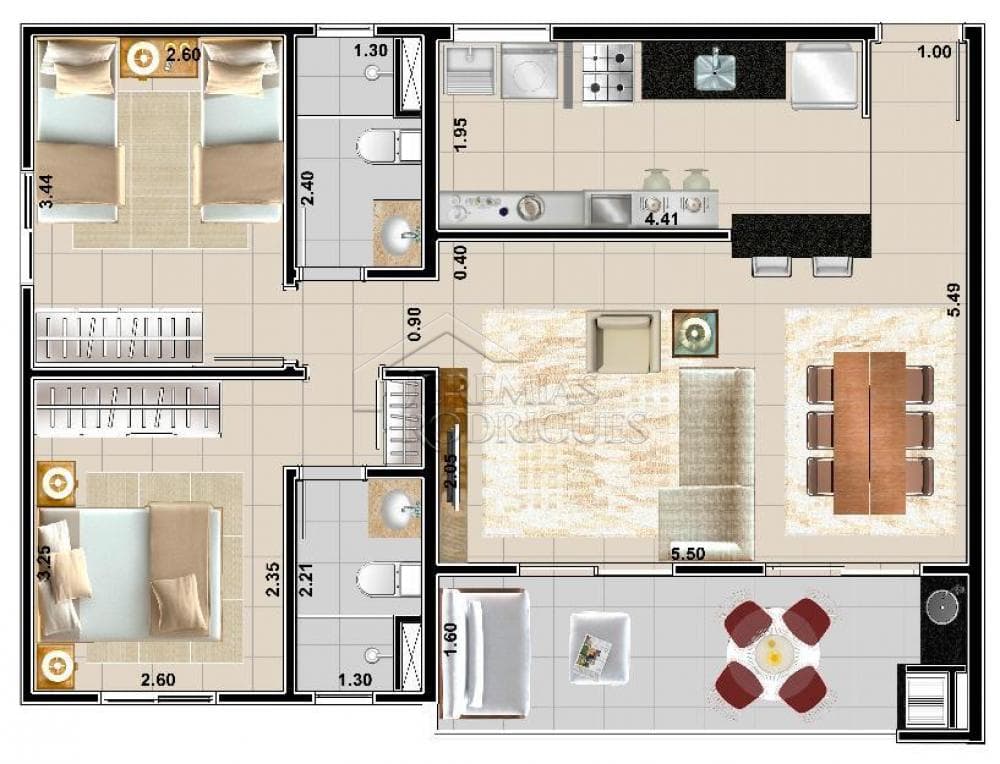 Apartamento residencial à venda por R$ 636.000,00 - Taubaté/SP - foto 29