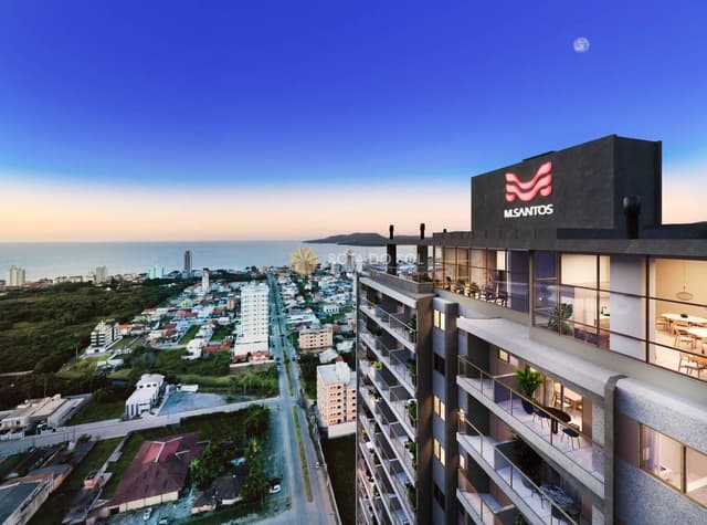 Quest apartamento com 2 suítes e 2 vagas no Perequê — foto 1