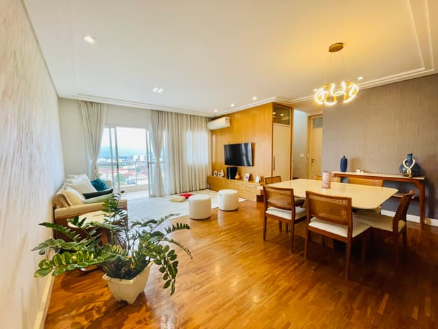Cobertura duplex com 3 suítes no Edifício Solar do Jatobá em Taubaté/SP.  — foto 1