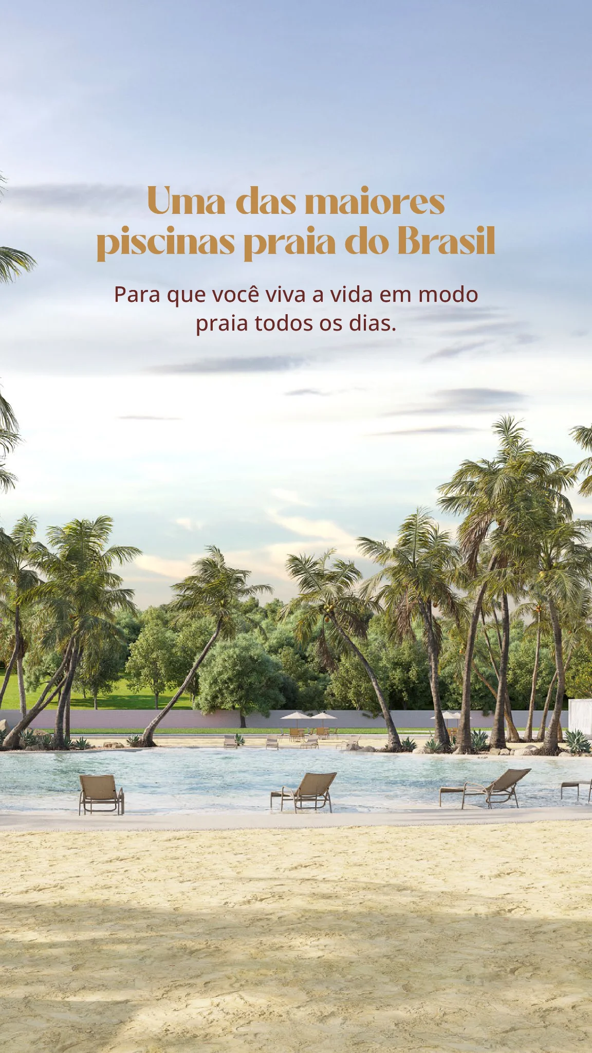 Brumana Residencial, loteamento fechado com piscina artificial