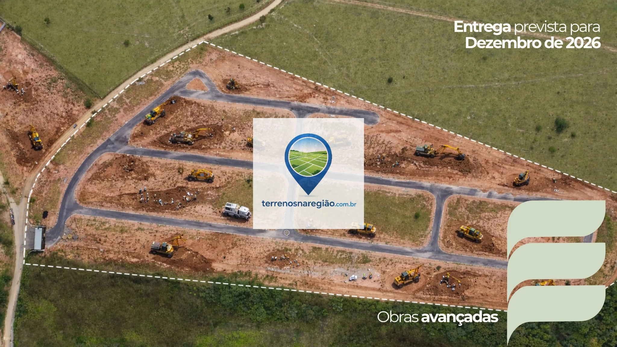 Residencial Ecogarden, condomínio fechado em Bom Jesus dos Perdões