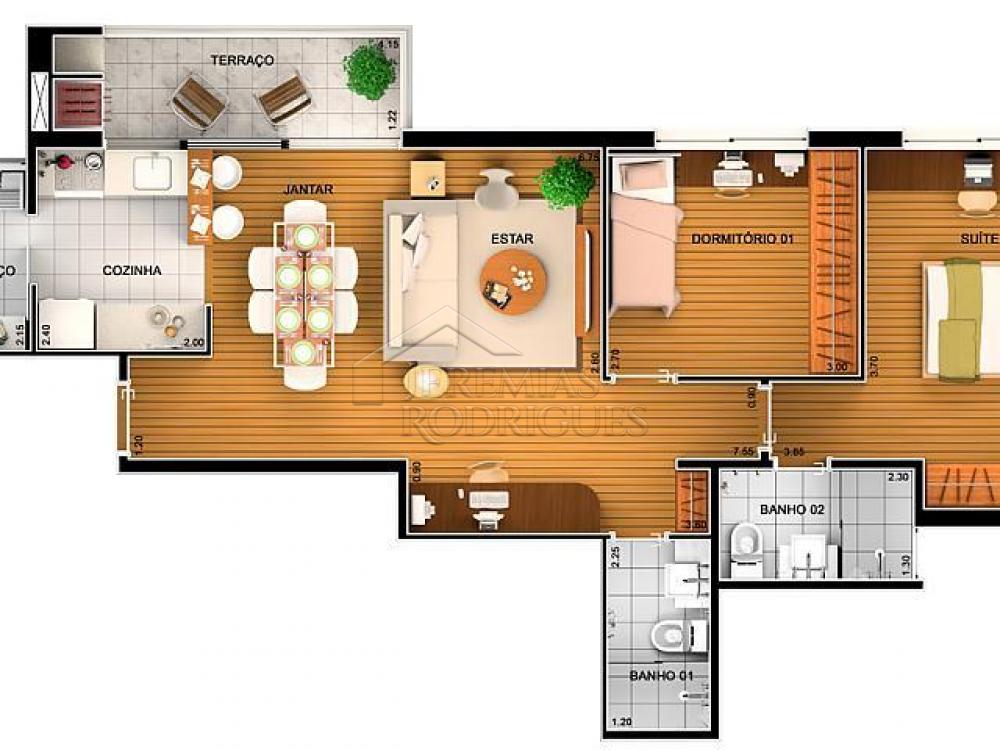 Apartamento à venda com 3 dormitórios, 93 m² no Condomínio Vie Nouvelle em Taubaté/SP.