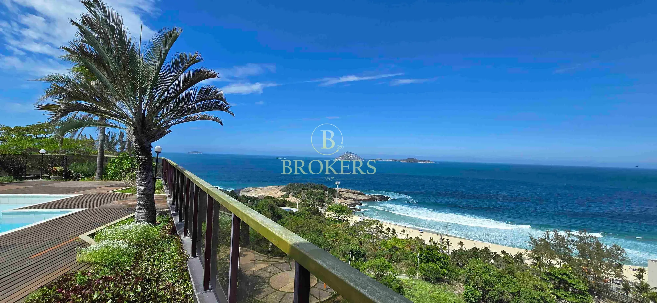 Cobertura única e exclusiva com 850 m². Vista panorâmica da praia de Ipanema e o Arpoador. — foto 17