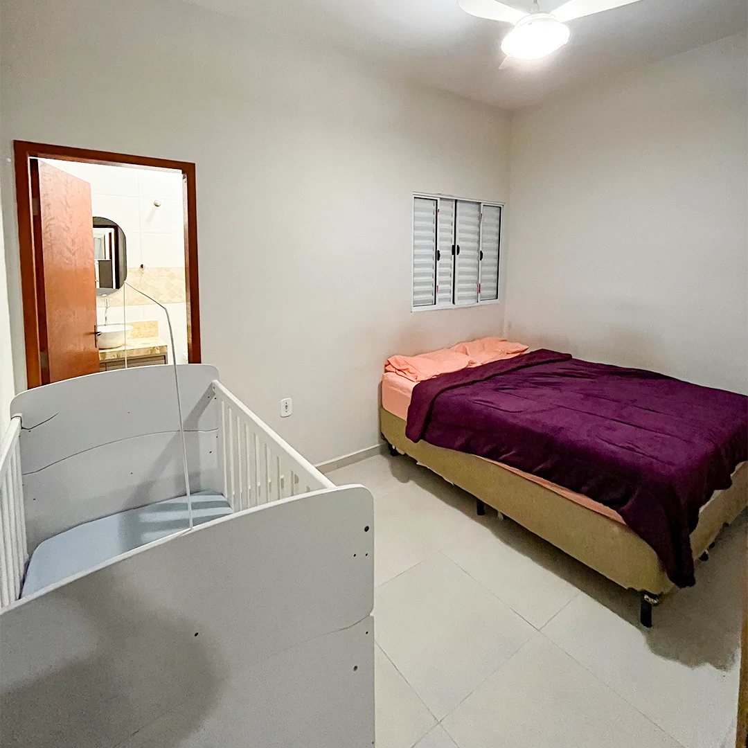 Casa Moderna no Parque das Palmeiras, Pinda | 2 Dorms (1 Suíte) e Planejados