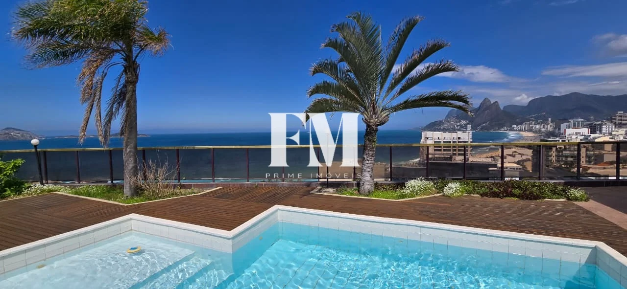 Cobertura única e exclusiva com 850 m². Vista panorâmica da praia de Ipanema e o Arpoador. - foto 54