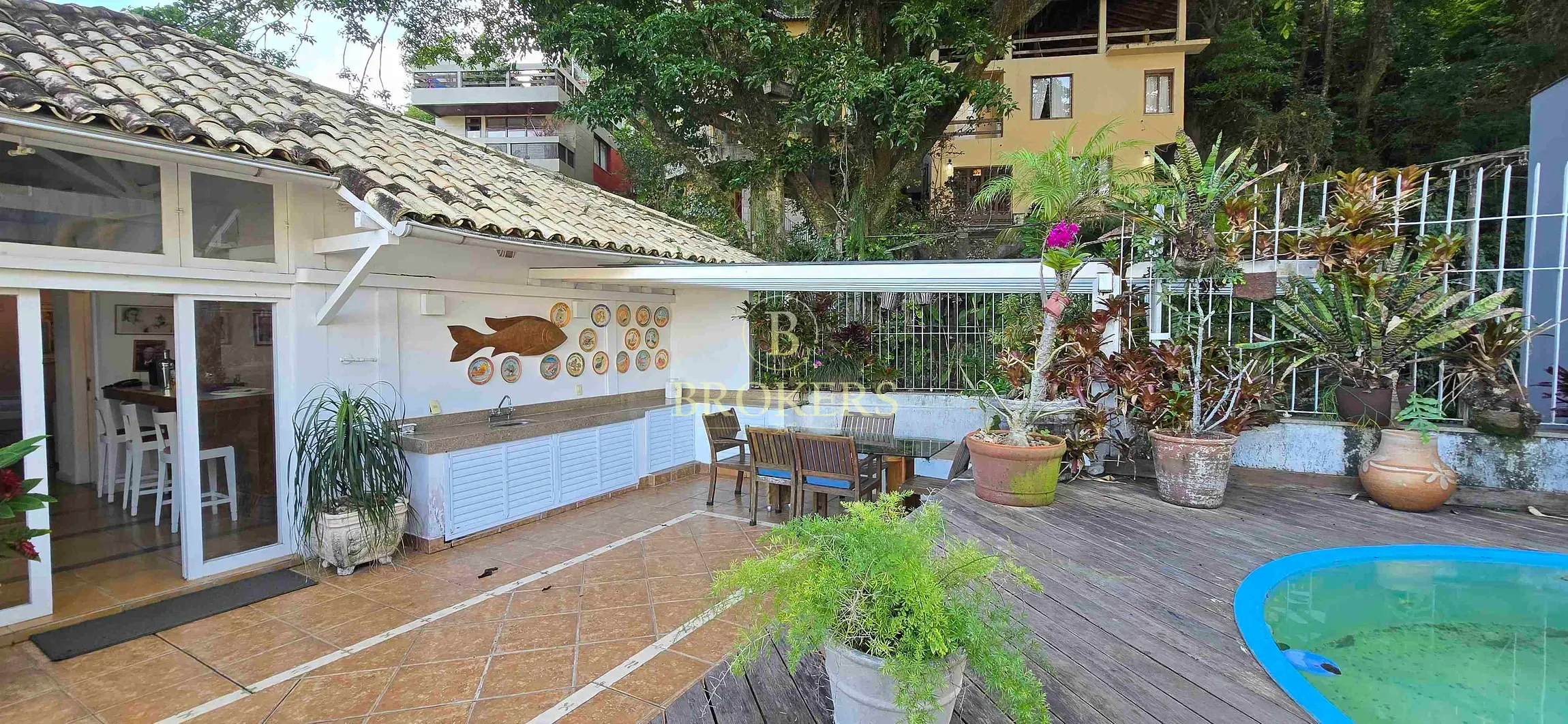 Deslumbrante Casa a venda na Rua Sacopã, Lagoa, Rio de Janeiro. — foto 8