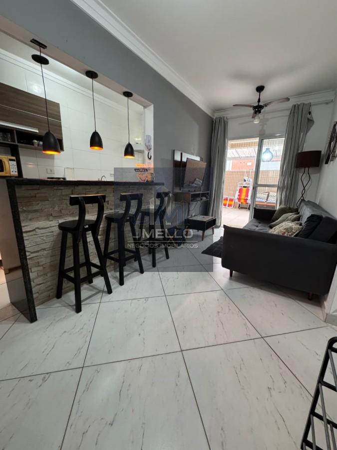 Apartamento para Venda em Praia Grande, OCIAN, 1 dormitório, 1 banheiro, 1 vaga