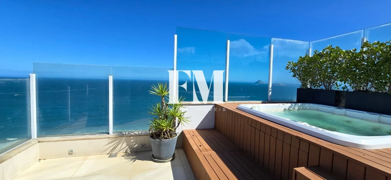O Mirante Mais Alto do Rio: Cobertura Impecável com Vista 360º para Praia de Copacabana, Cristo e P - foto 3