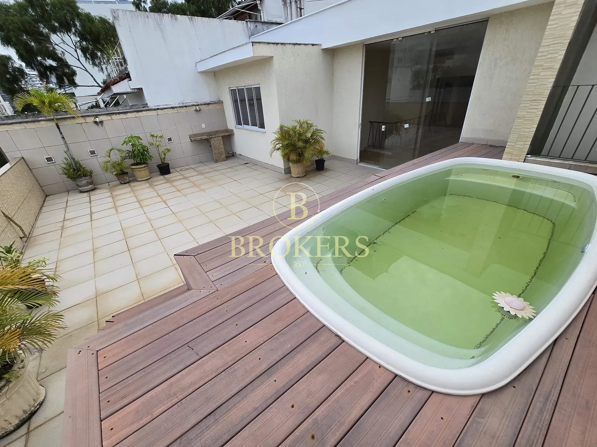 Cobertura / Penthouse à venda, Ipanema, área externa com piscina, salão, 3 quartos sendo 2 suítes, — foto 28