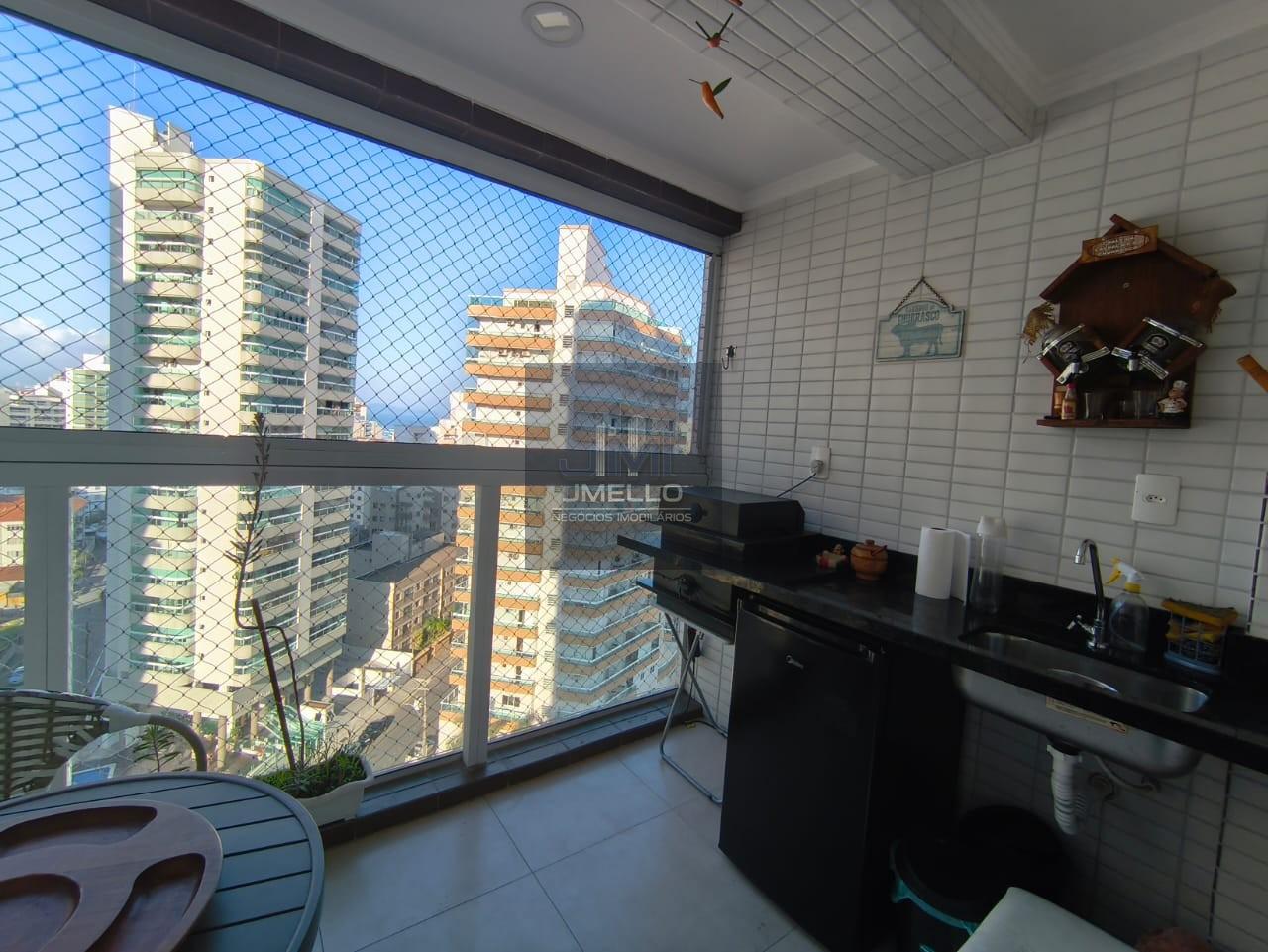 Apartamento para Venda em Praia Grande, Caiçara, 2 dormitórios, 1 suíte, 1 banheiro, 1 vaga