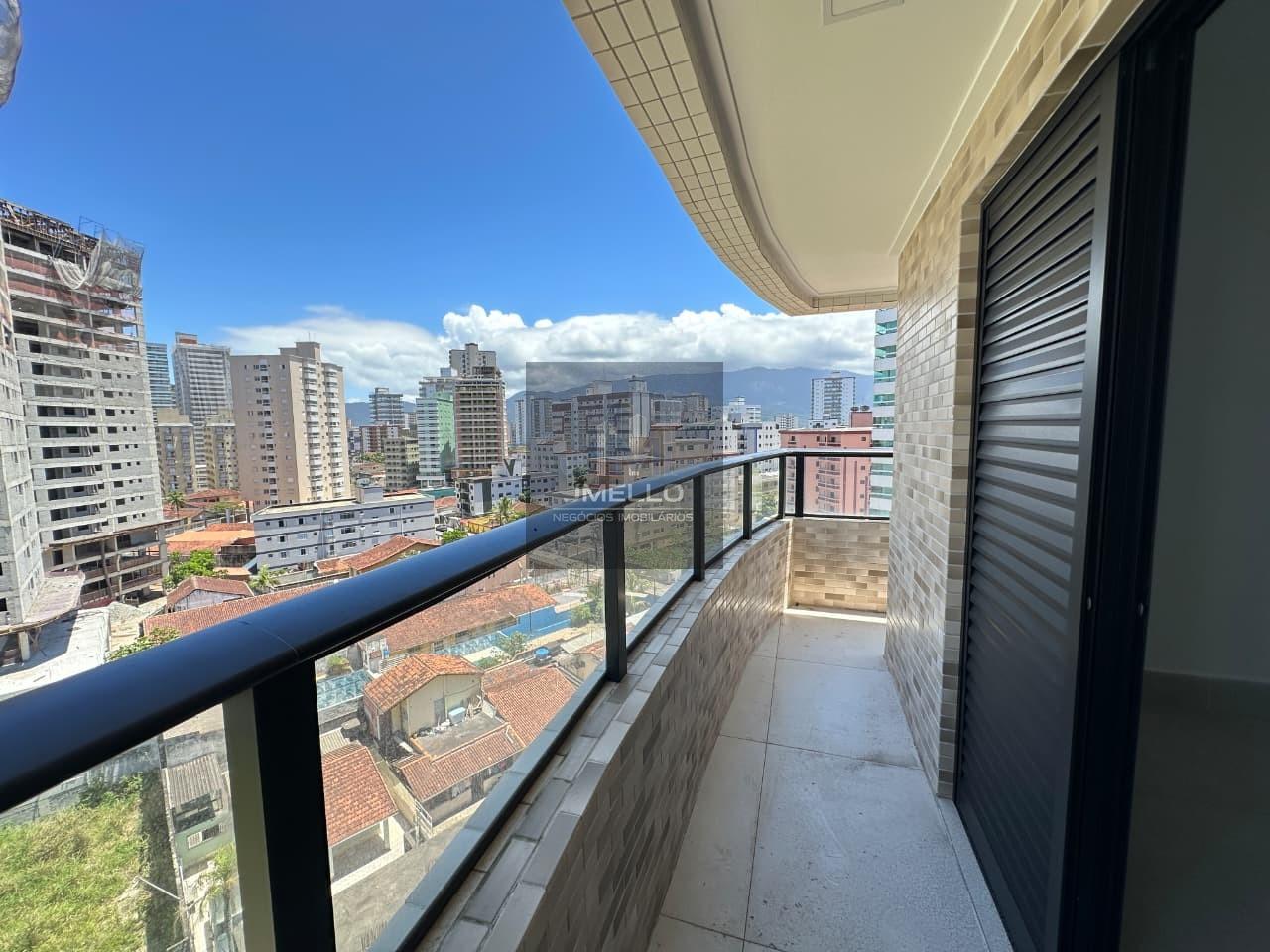 Apartamento para Venda em Praia Grande, Caiçara, 1 dormitório, 1 suíte, 1 banheiro, 1 vaga