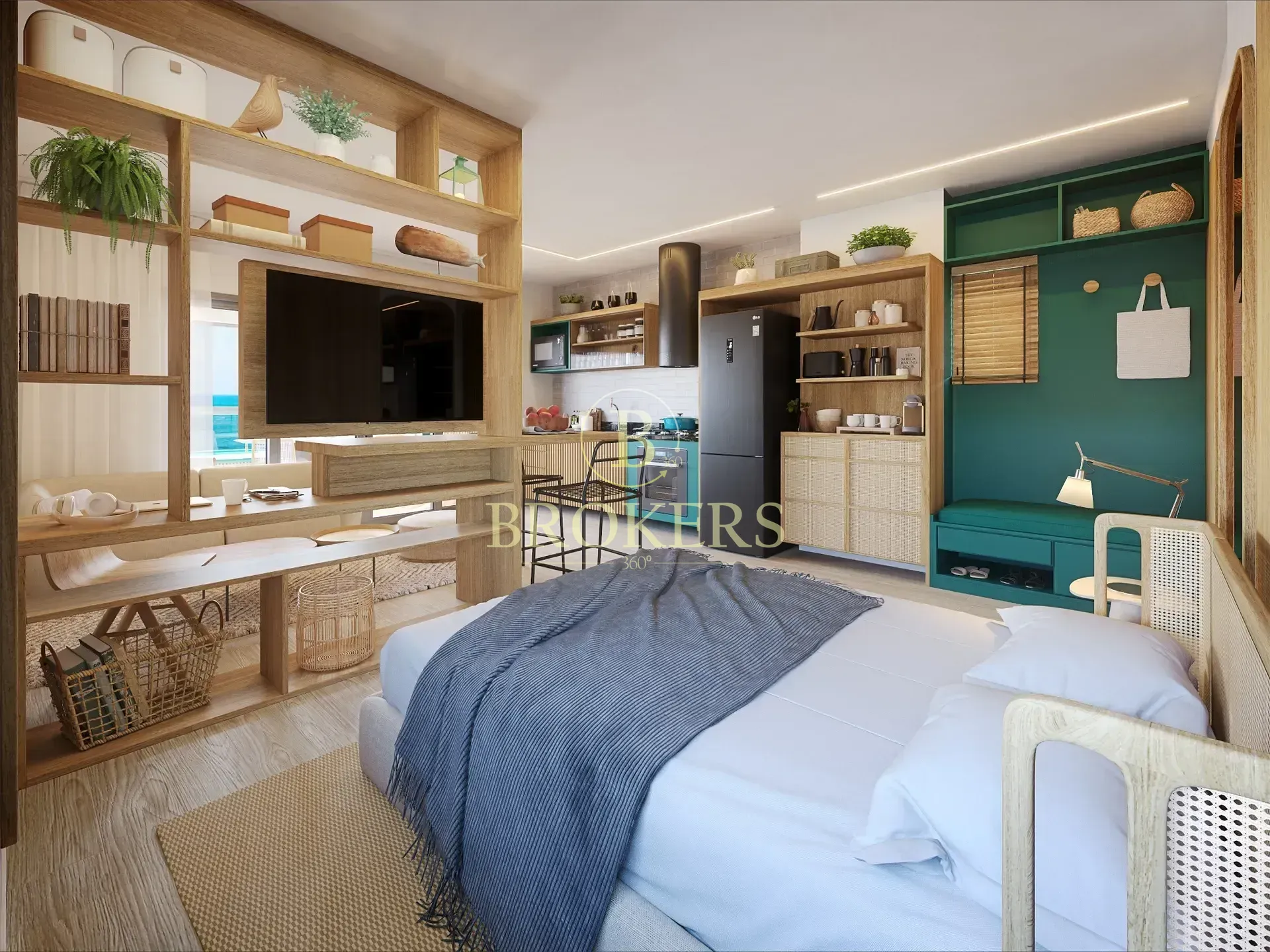Studio Exclusivo no Alma Ipanema Residencial Style – Modernidade e Sofisticação no Coração de Ipane — foto 31