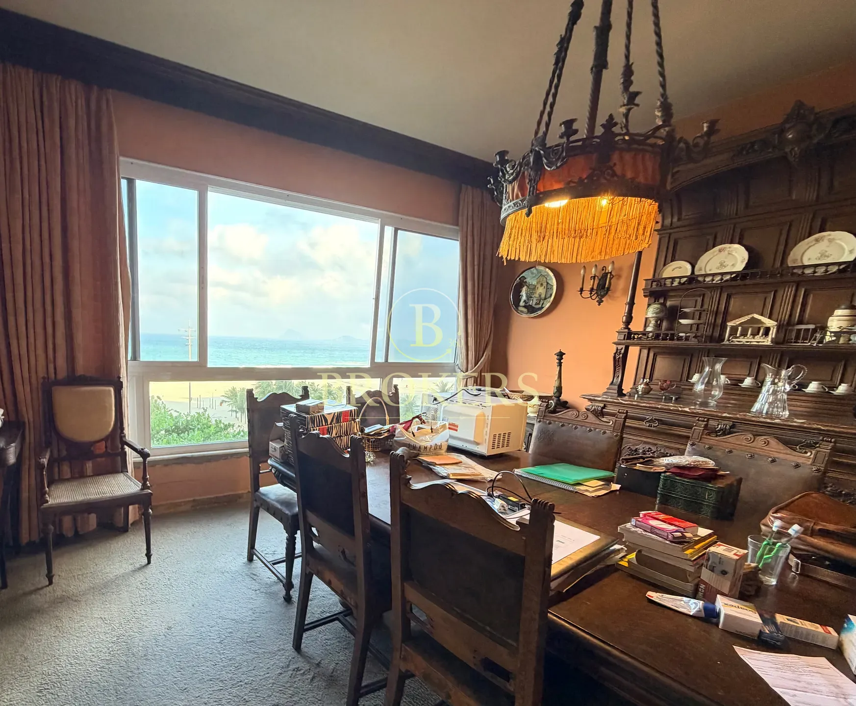 Apartamento frente para praia alto padrão à venda - joia bruta de 4 quartos com vista eterna privil — foto 11