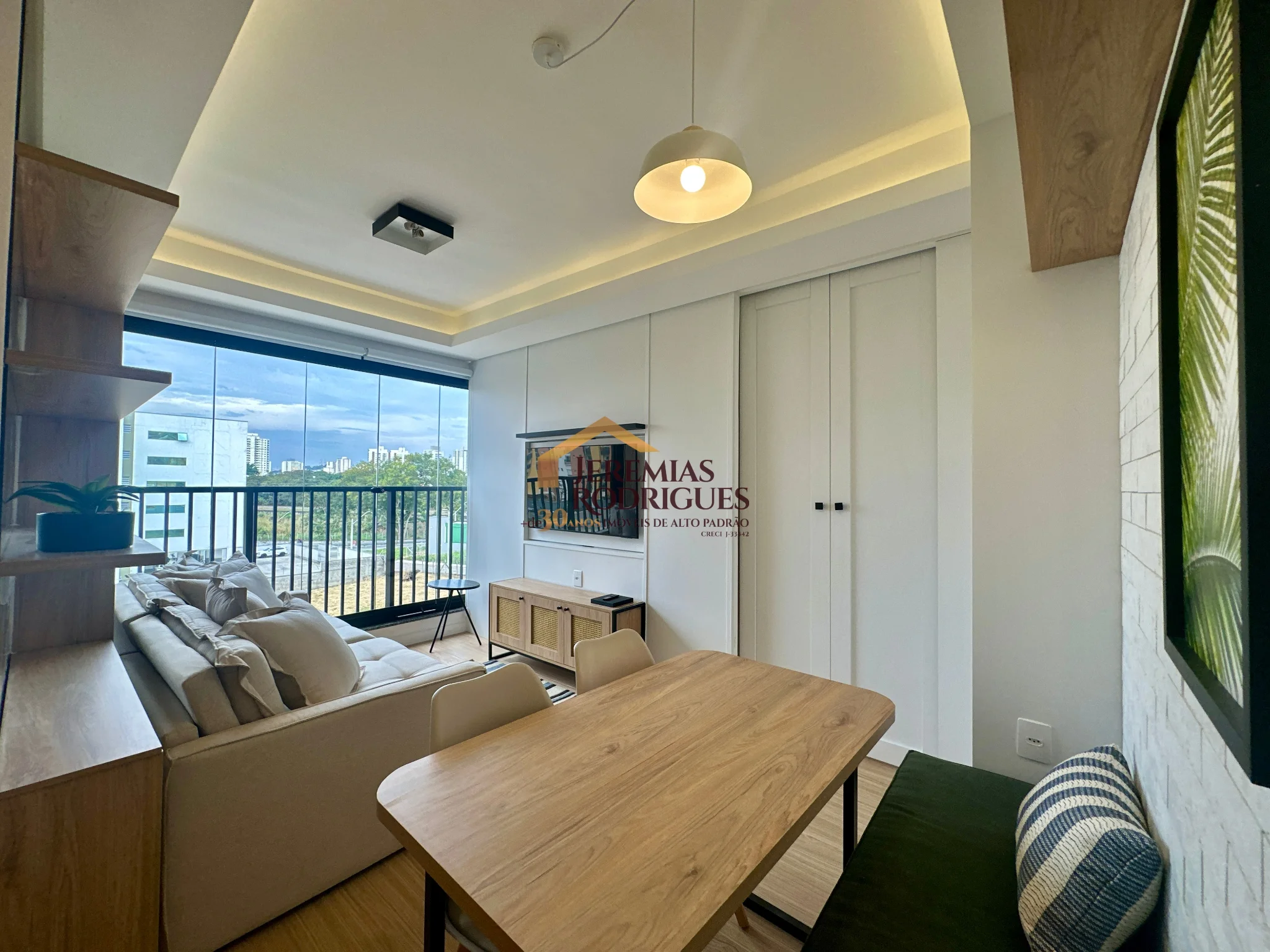 Loft mobiliado para locação no Condomínio Spot Residences em Taubaté/SP. — foto 5