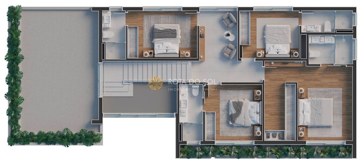 Vivapark Casa Marea com 4 suítes e 4 vagas de garagem em Porto Belo SC — foto 53