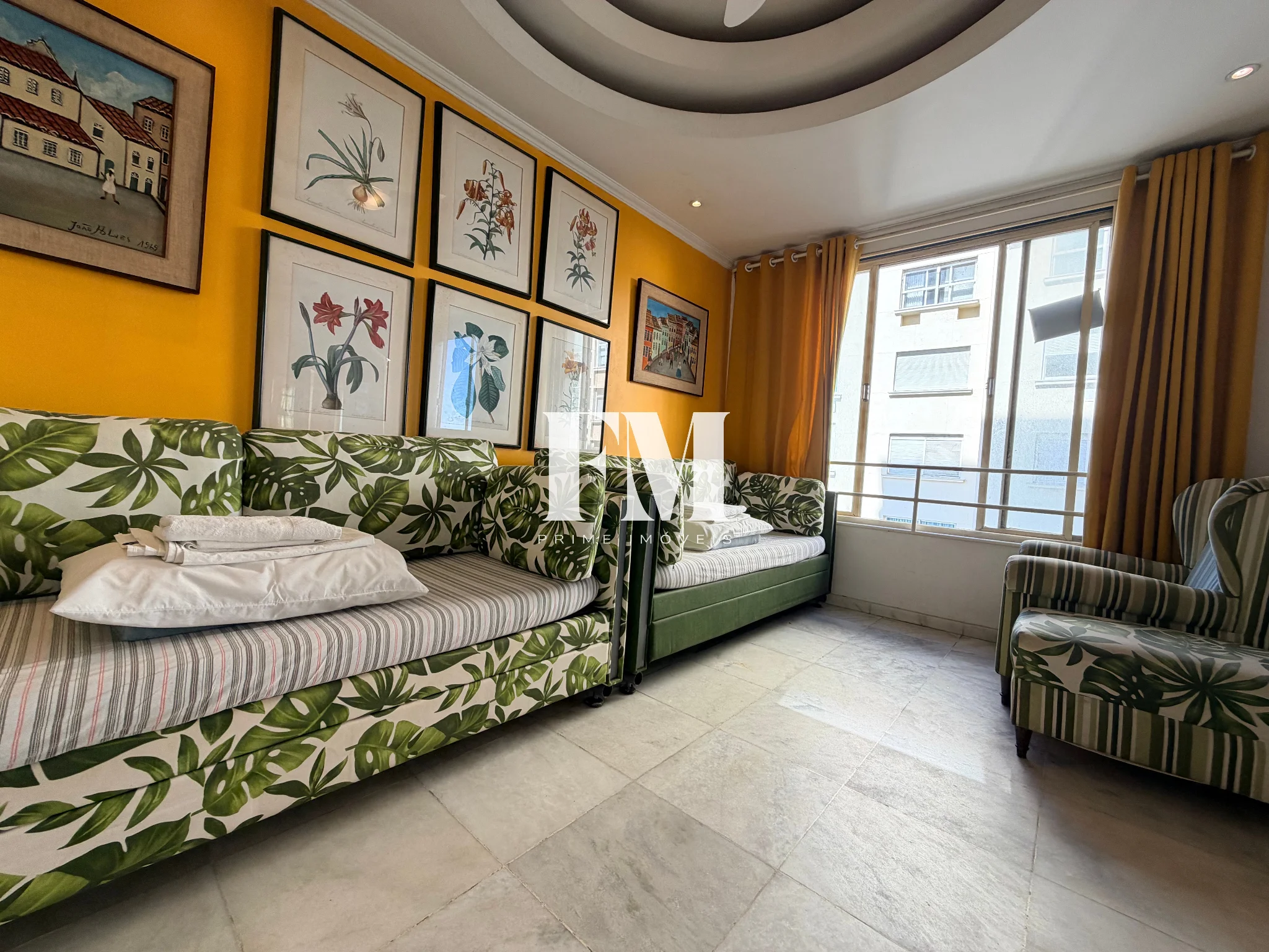 Apartamento de 1 suite à venda com vista mar exclusiva a 50m da areia em Copacabana com potencial i - foto 2