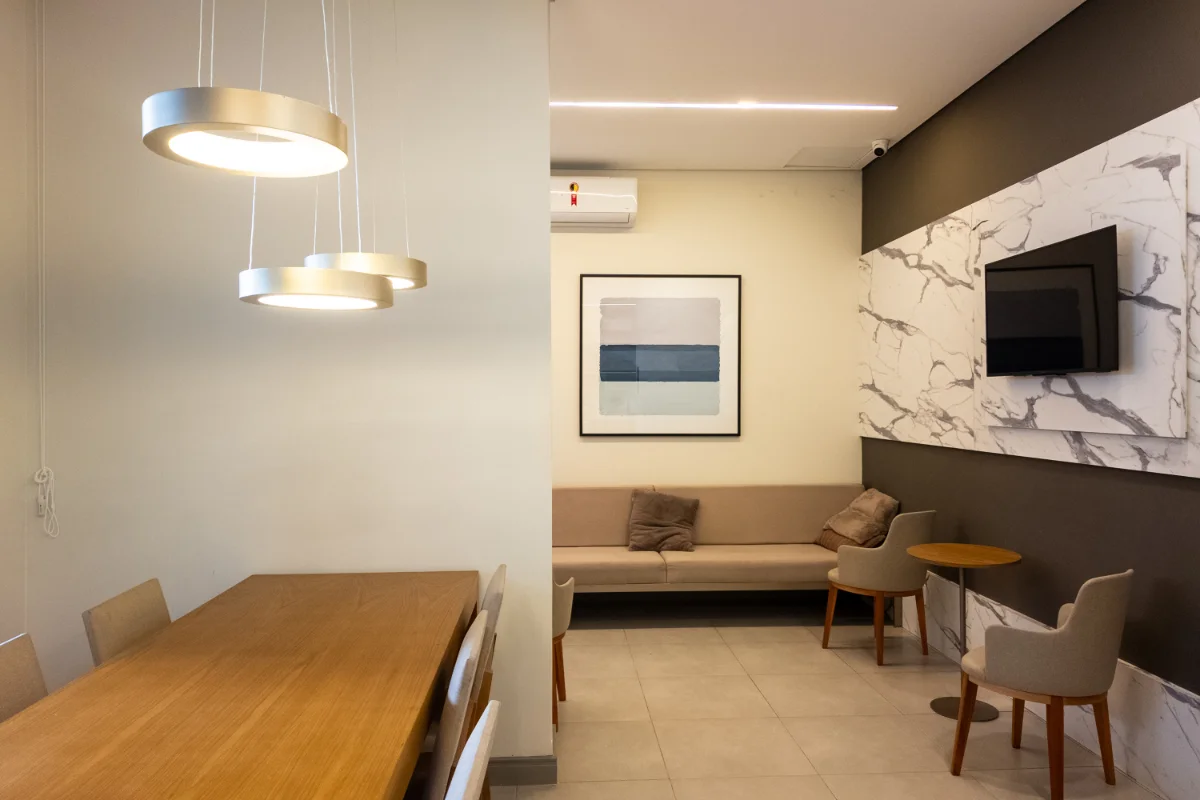 Studio mobiliado 43 m² | 700 m do metrô Praça da Árvore