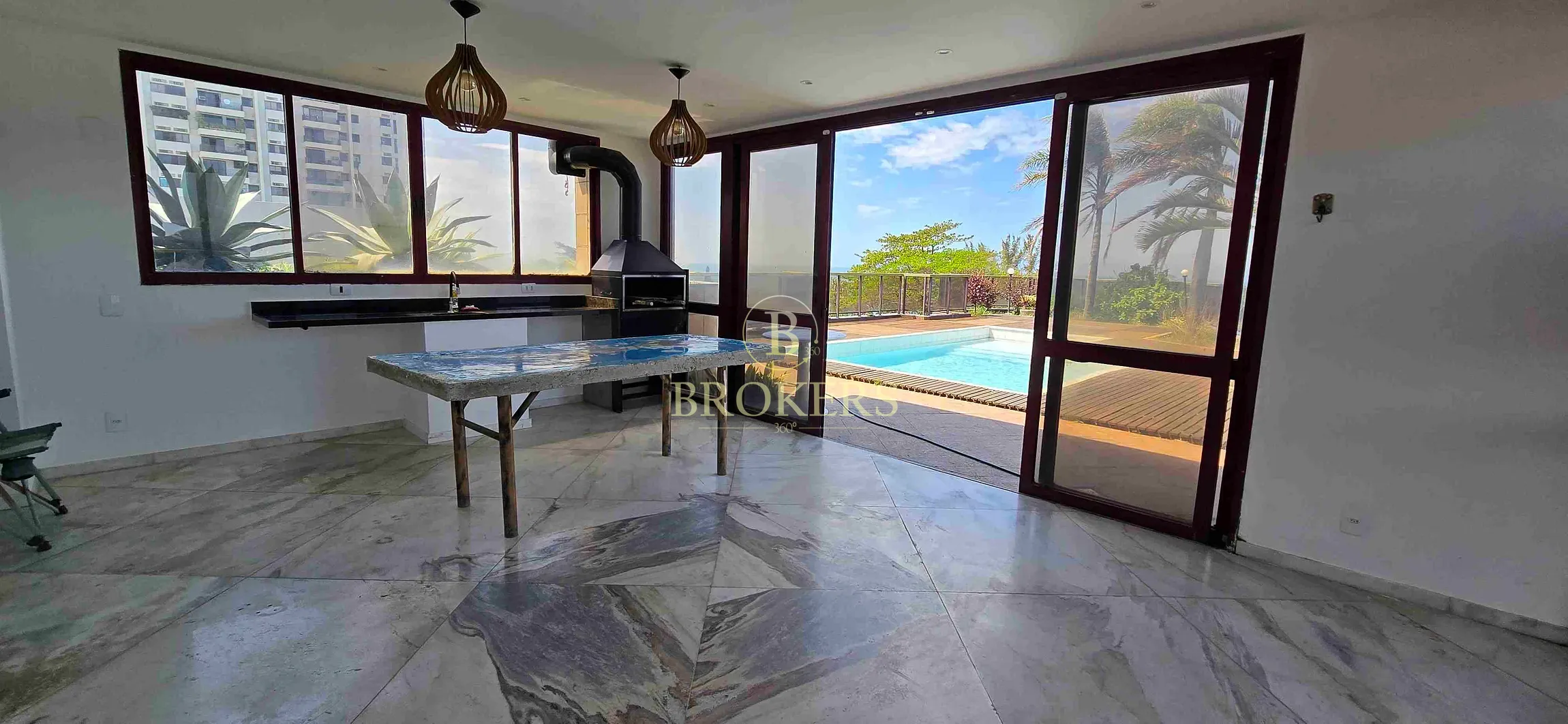Cobertura única e exclusiva com 850 m². Vista panorâmica da praia de Ipanema e o Arpoador. — foto 23