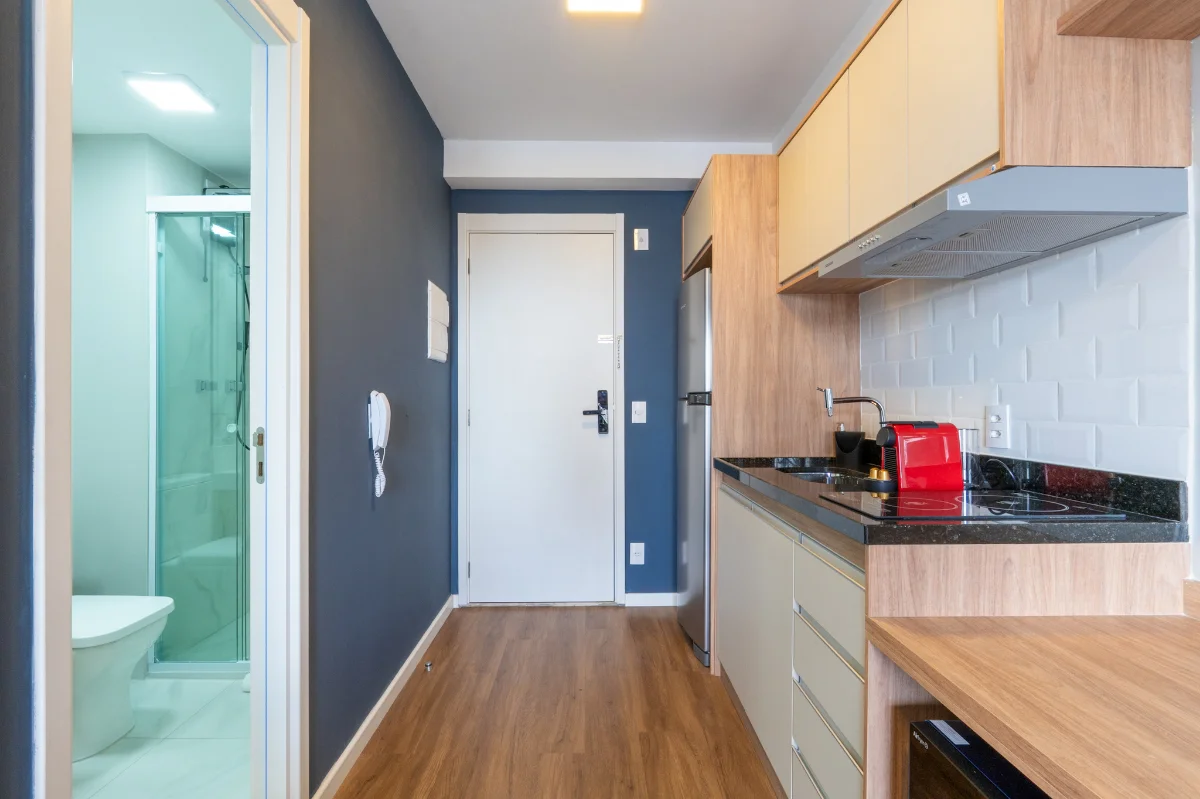 Studio 35 m² | 500 m do metrô Ana Rosa