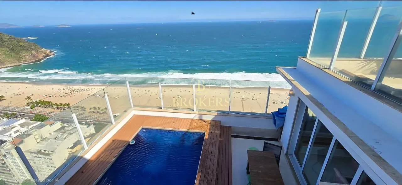 O Mirante Mais Alto do Rio: Cobertura Impecável com Vista 360º para Praia de Copacabana, Cristo e P — foto 20