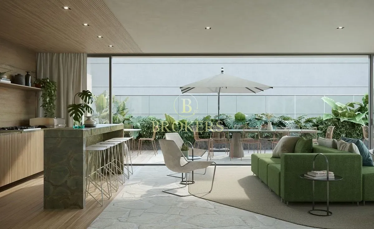 Apartamento Garden duplex à venda no condomínio Canto Mar, Copacabana, Varanda, 4 Suítes, Cozinha a — foto 22
