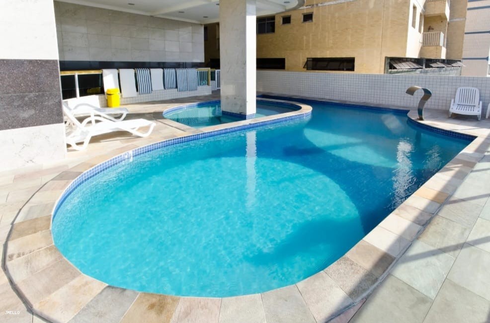 Apartamento para Venda em Praia Grande, Aviação, 2 dormitórios, 1 suíte, 1 banheiro, 1 vaga