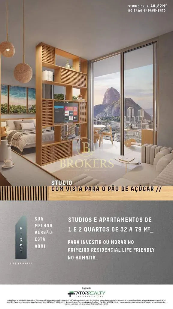 Studio à venda, Humaitá, Rio de Janeiro, RJ — foto 20