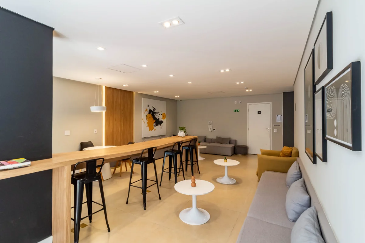Apartamento 55 m² | 1 dormitório (suíte) | 550 m do metrô AACD-Servidor