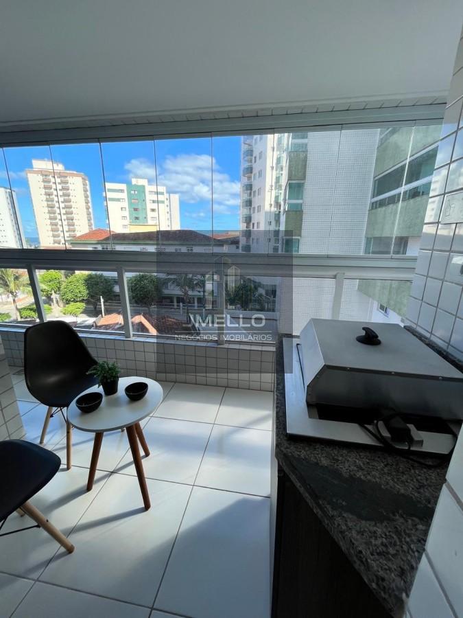 Apartamento para Venda em Praia Grande, Caiçara, 1 dormitório, 1 banheiro, 1 vaga