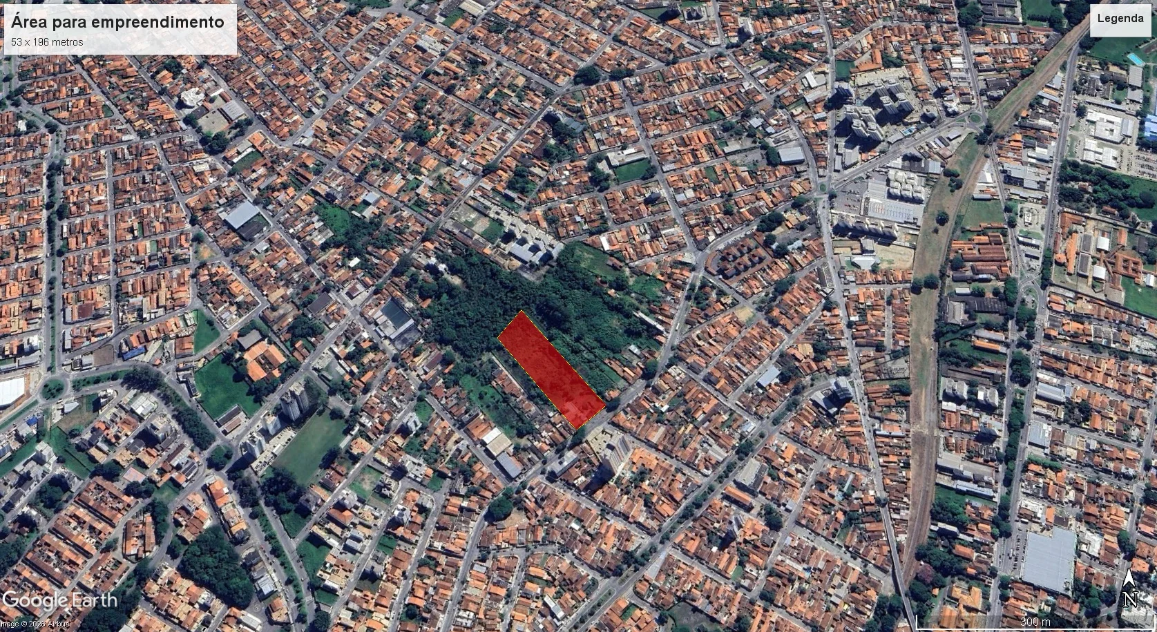 Área à venda com 10.969 m² no bairro Areão em Taubaté/SP.