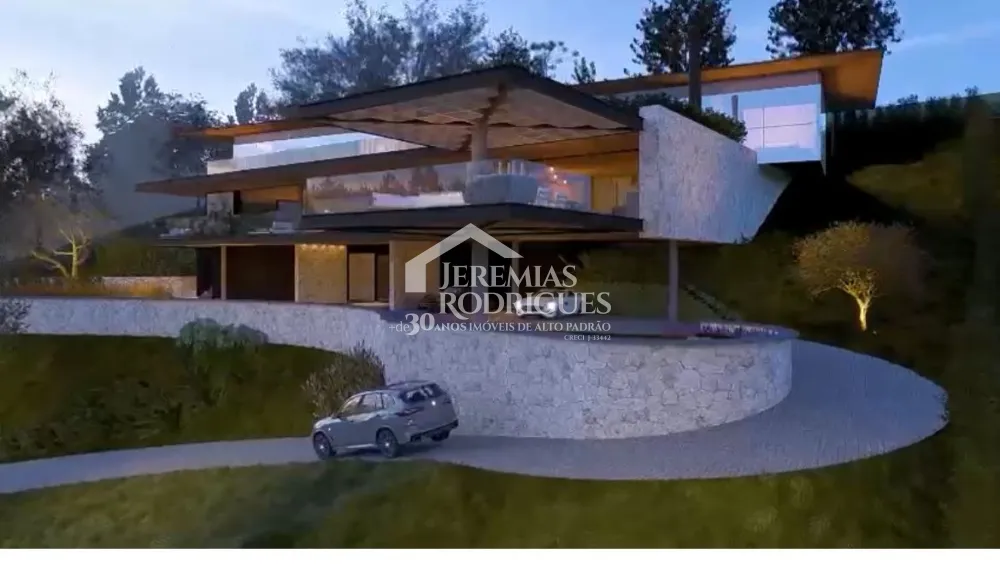 Casa em construção com 5 suítes, 796 m² - Condomínio Reserva Figueiredo - Campos do Jordão/SP.