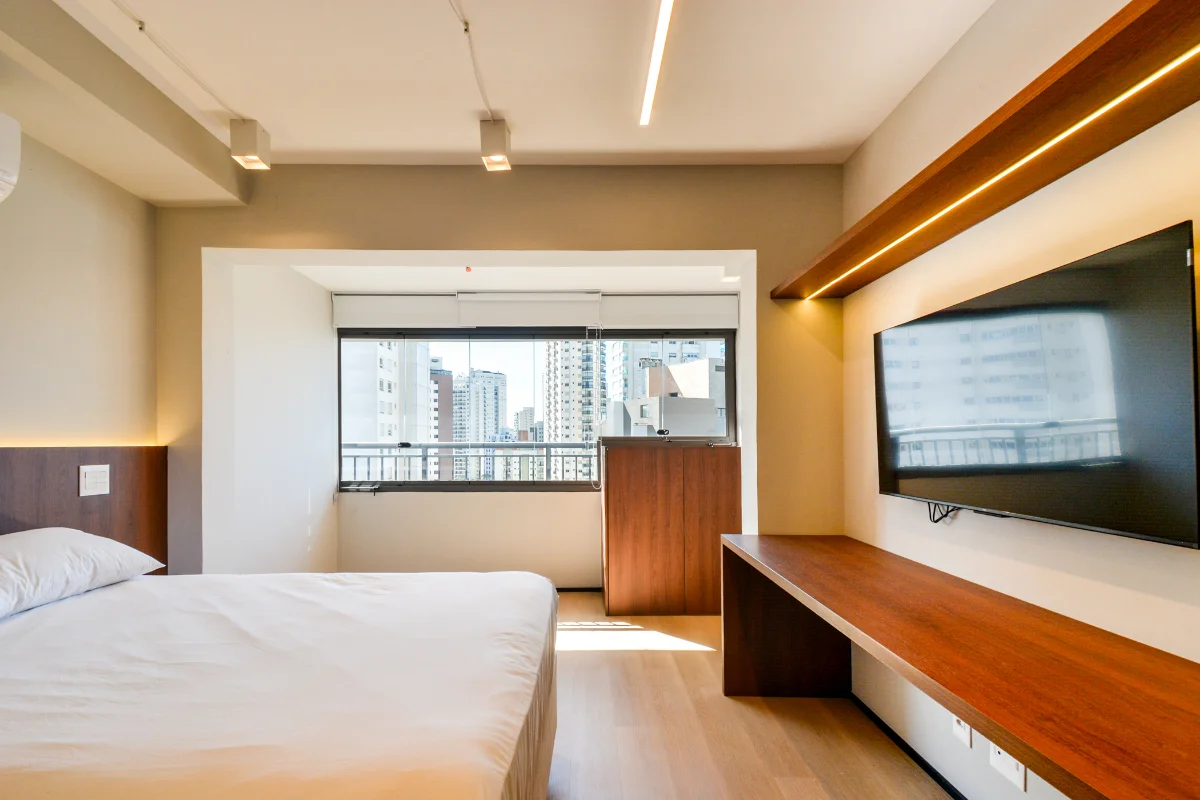 Studio com Piscina e Coworking na Vila Mariana – Próximo ao Metrô