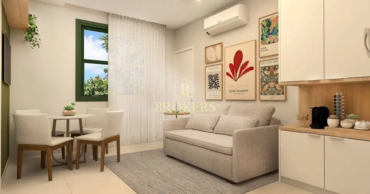 SALA QUARTO EM COPACABANA - BAIRRO PEIXOTO - PRONTO PARA ENTRAR E MORAR - 36 M² — foto 3