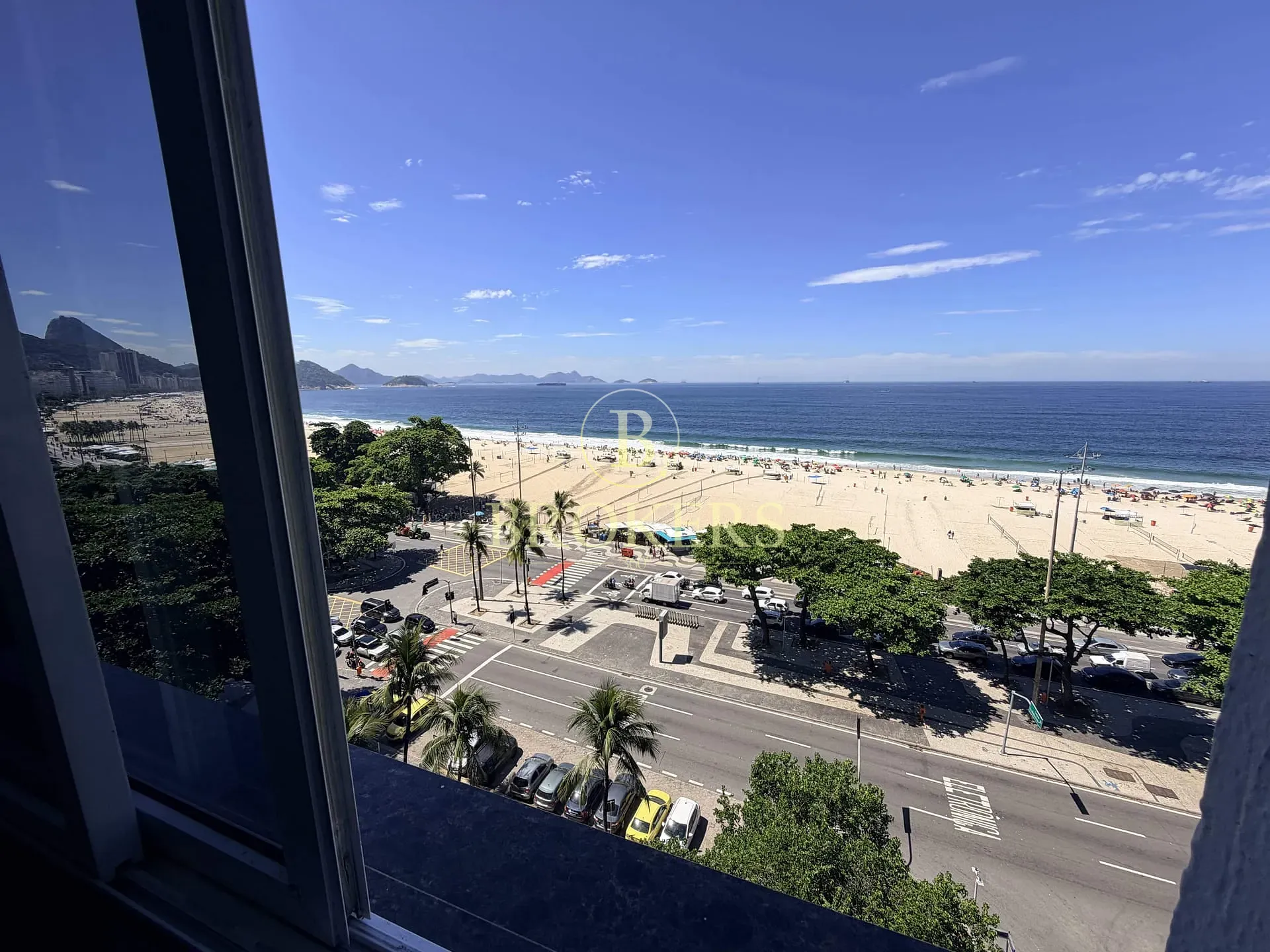 Frente mar em Copacabana: apartamento à venda de 2 quartos, andar alto com vista panorâmica, alto p — foto 11