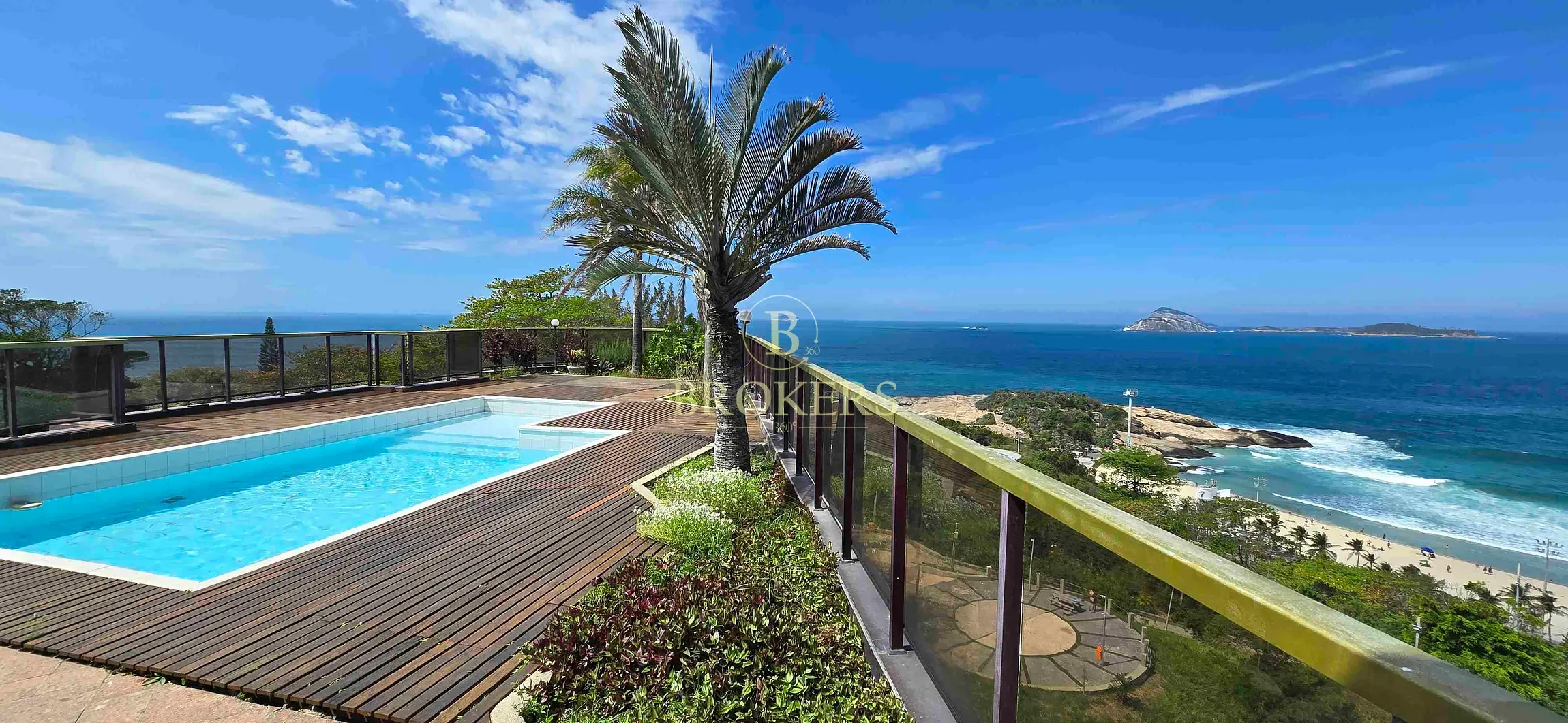 Cobertura única e exclusiva com 850 m². Vista panorâmica da praia de Ipanema e o Arpoador. — foto 20
