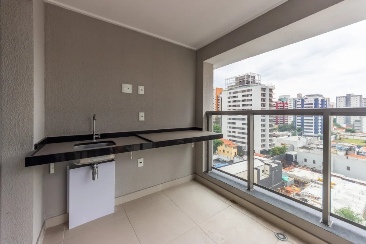 Apartamento 51 m² | 1 dormitório (suíte) | 350 m do metrô Santa Cruz