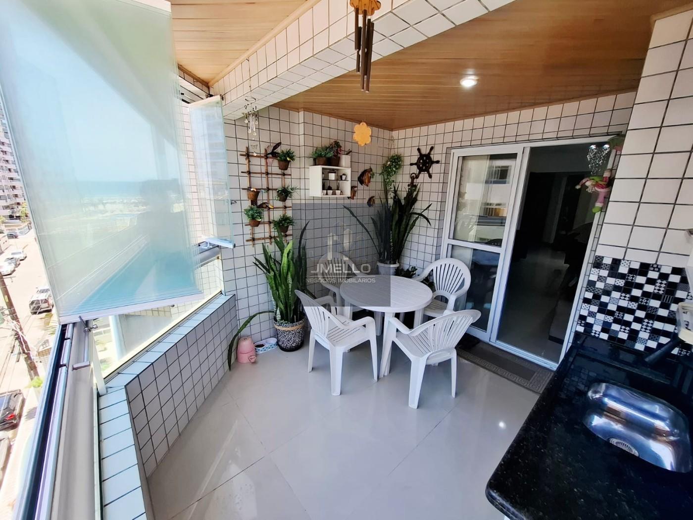 Apartamento para Venda em Praia Grande, Guilhermina, 2 dormitórios, 1 suíte, 1 banheiro, 1 vaga