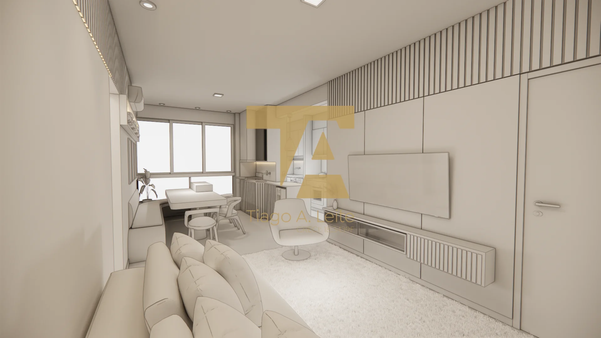 Apartamento à Venda em Pindamonhangaba - 3 Quartos - Jardim Campo Alegre - 80 m²