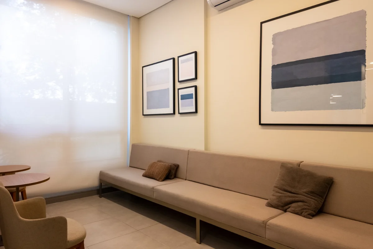Studio mobiliado 43 m² | 700 m do metrô Praça da Árvore