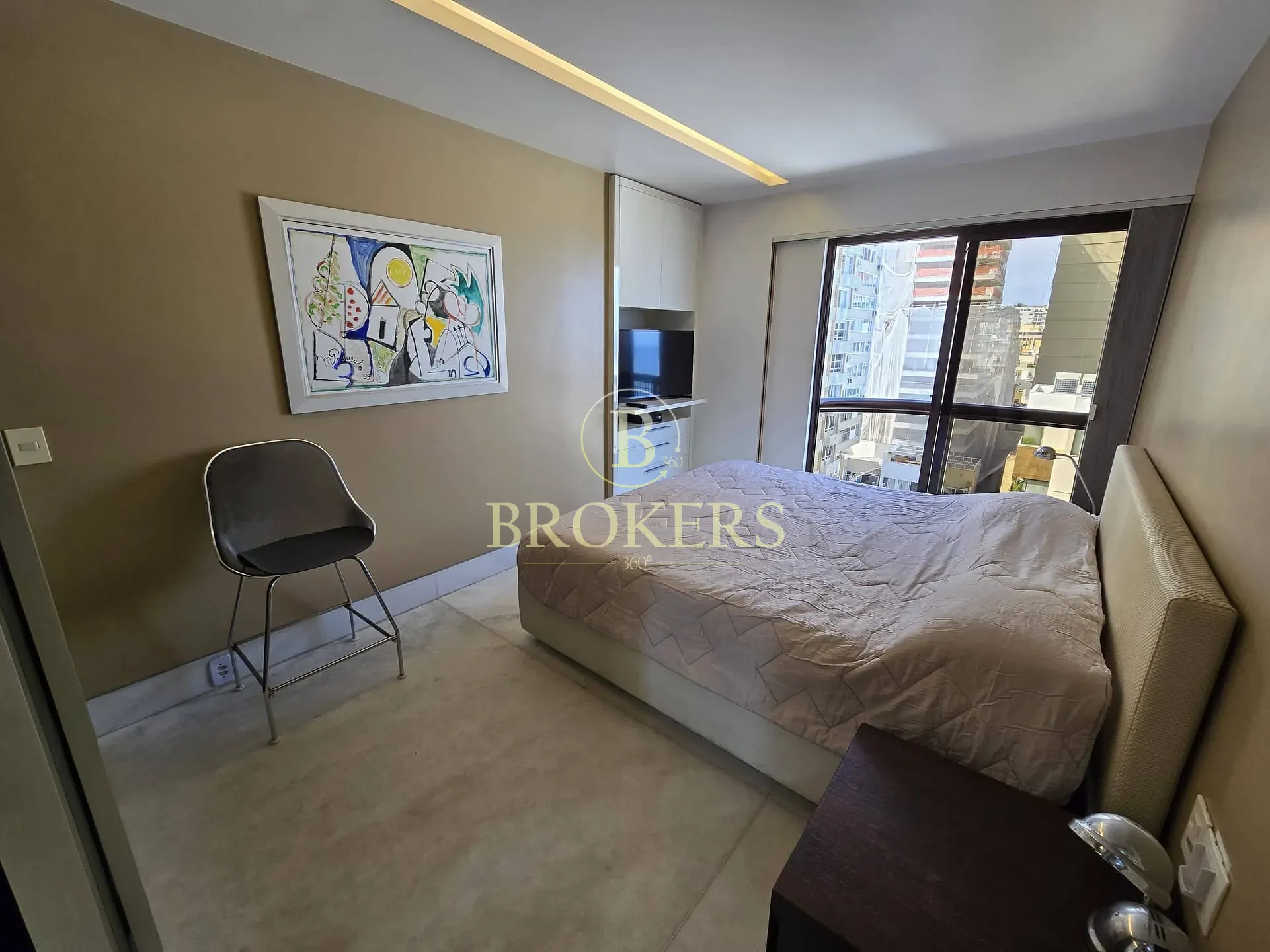 Apartamento vista mar para locação, Ipanema, Varanda, 2 quartos / 1 suíte - 2 vagas - 90m²