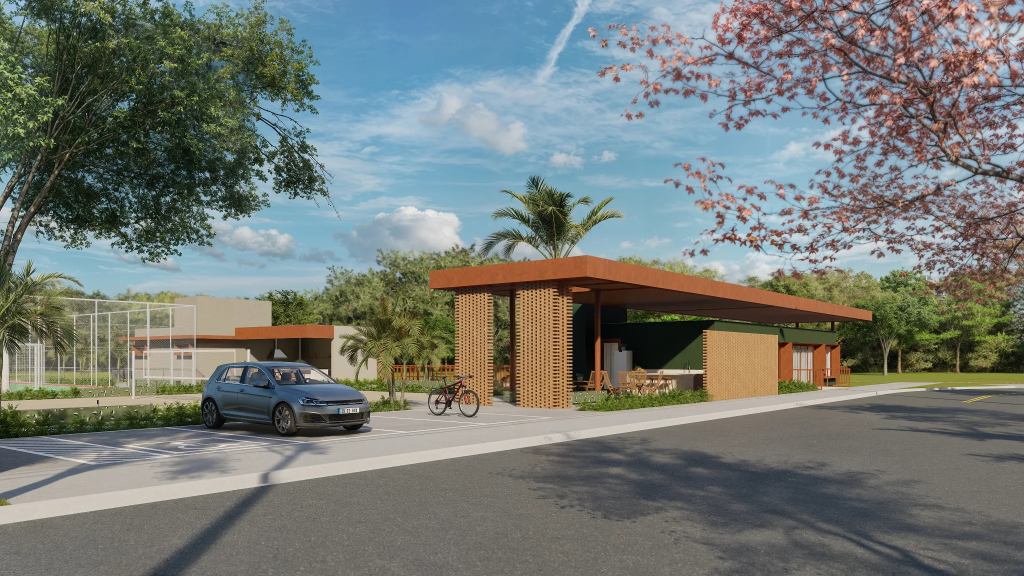 Terrenos à venda a partir de 200 m² no Condomínio Quinta das Palmeiras em Pindamonhangaba/SP.