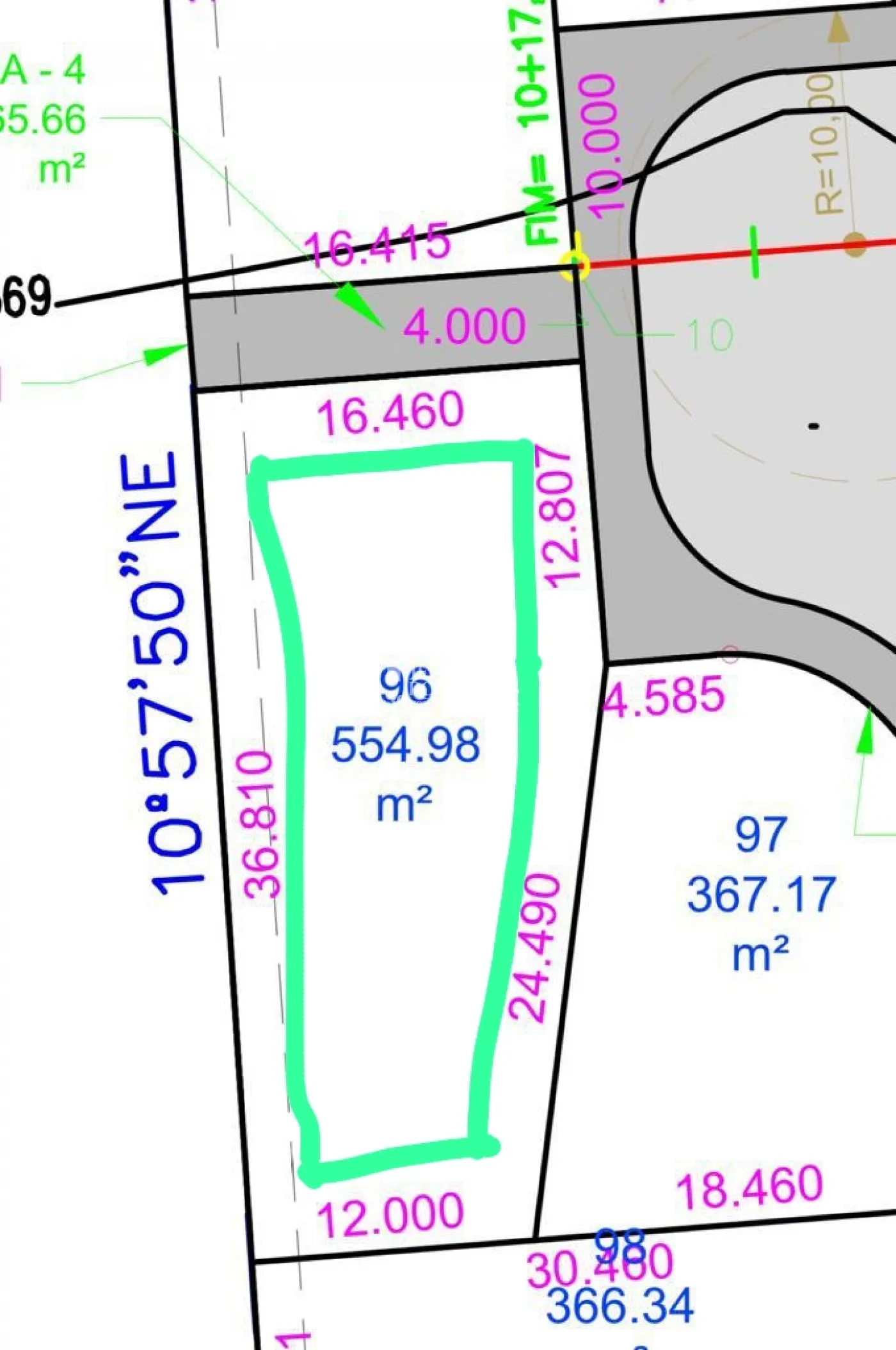 Terreno residencial de 555 m² à venda por R$ 649.000,00 - Taubaté/SP