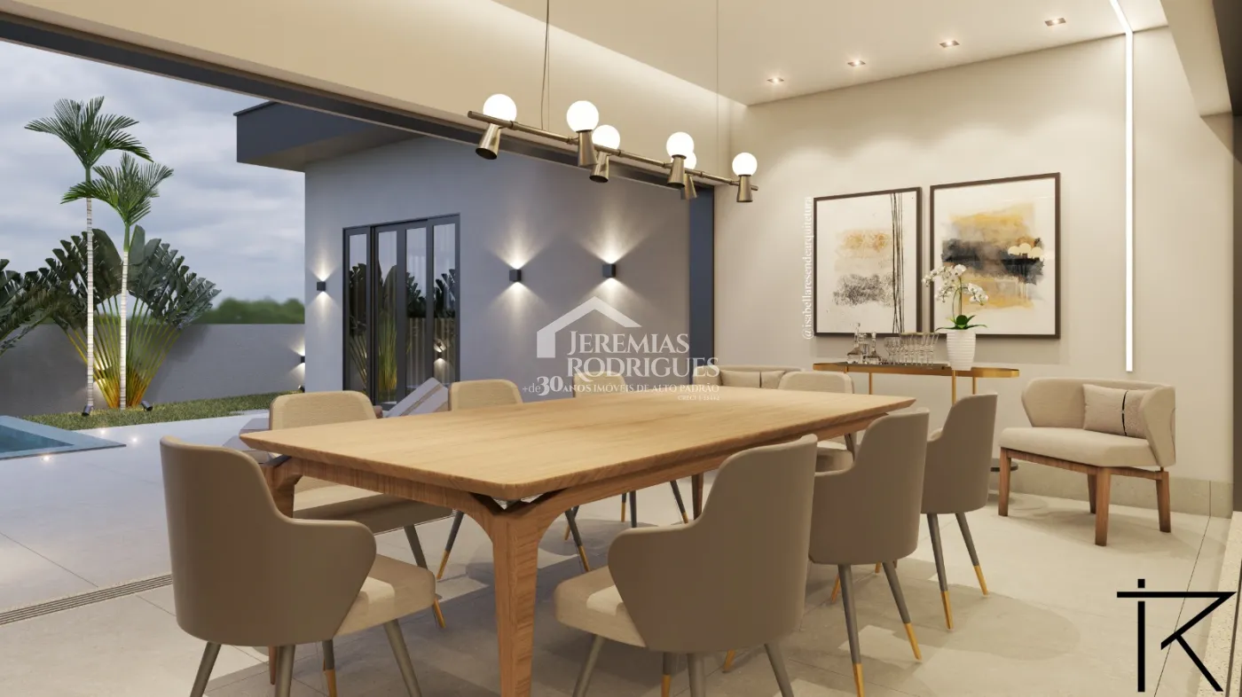 Casa com 3 suítes, 301 m² - Condomínio Campos do Conde - Taubaté/SP