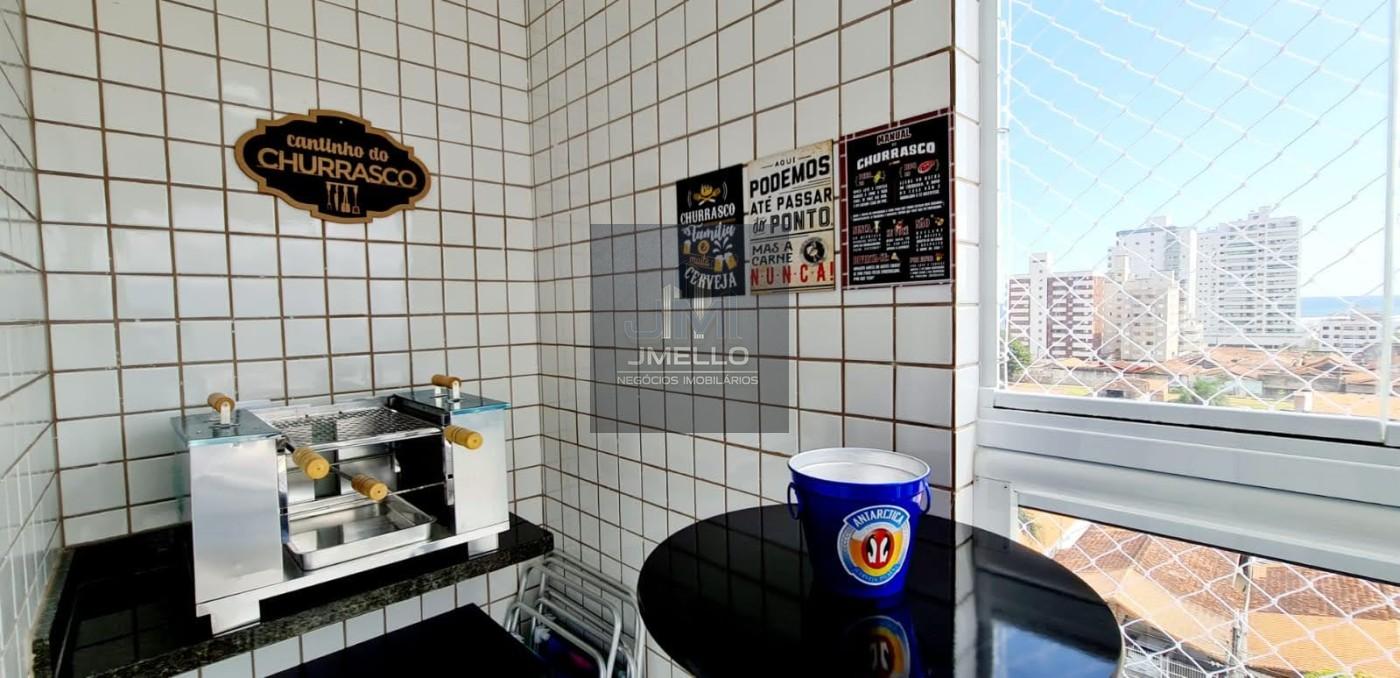 Apartamento para Venda em Praia Grande, Maracana, 1 dormitório, 1 banheiro, 1 vaga
