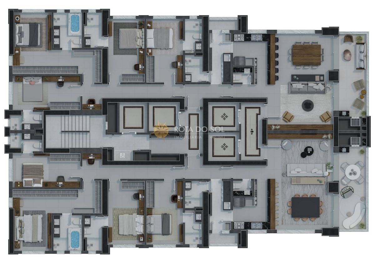 L'Atelier apartamento quadra mar 4 suítes na Meia Praia — foto 34