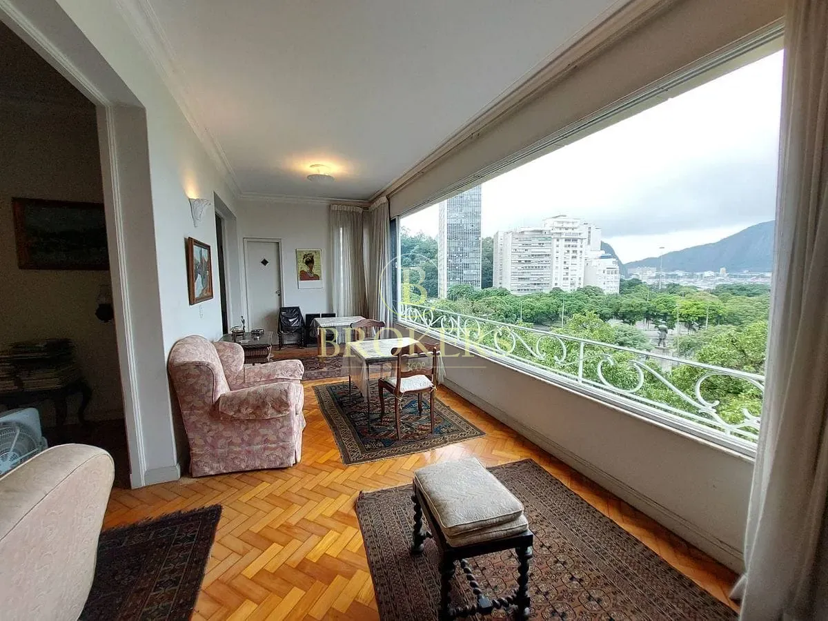 Apartamento a venda na Praia de Botafogo, são 300 m², vista deslumbrante da praia e Pão de Açúcar, — foto 1