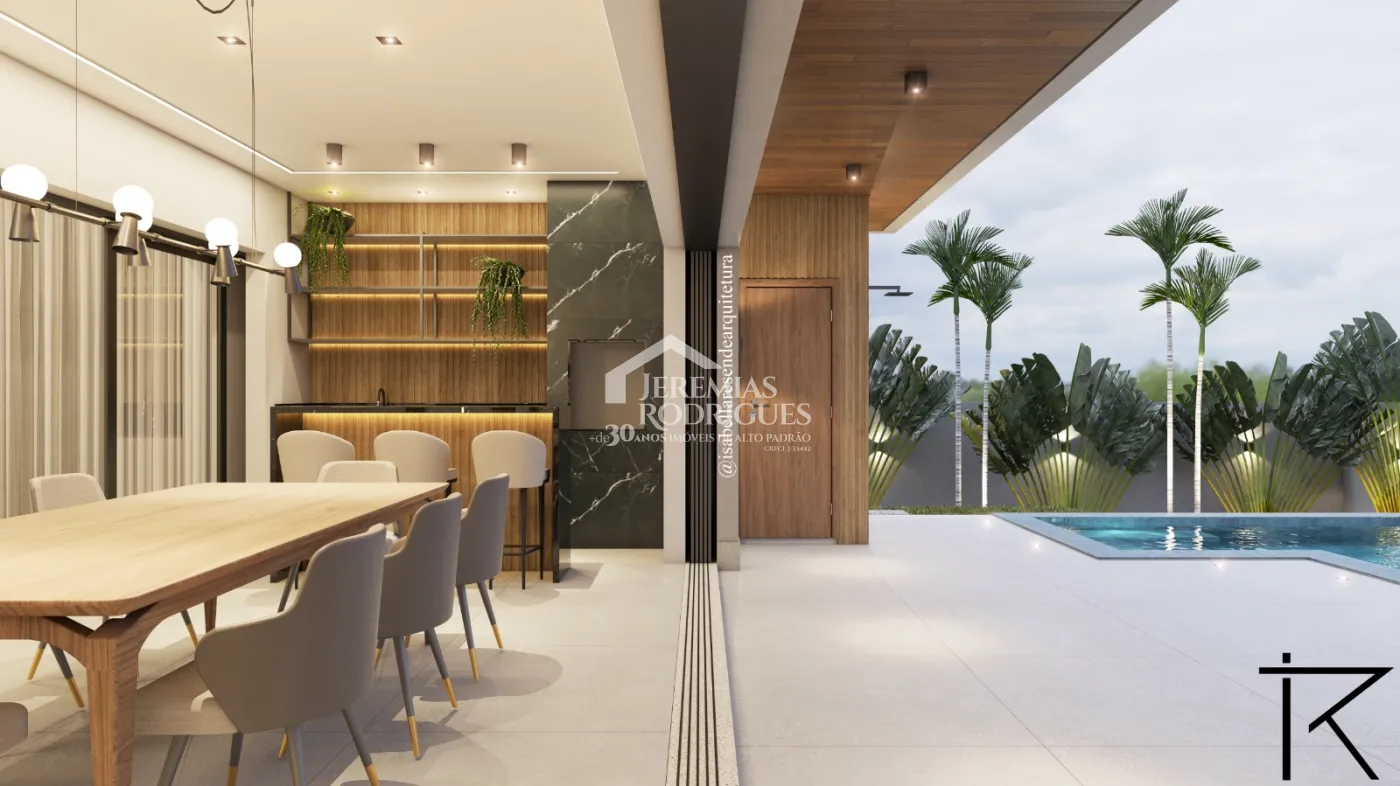 Casa com 3 suítes, 301 m² - Condomínio Campos do Conde - Taubaté/SP