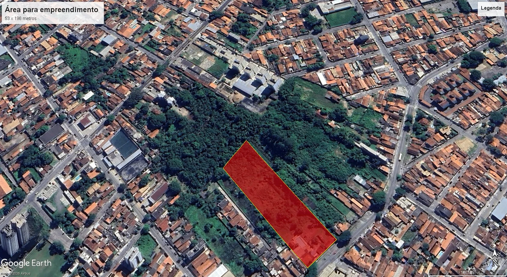 Área à venda com 10.969 m² no bairro Areão em Taubaté/SP.