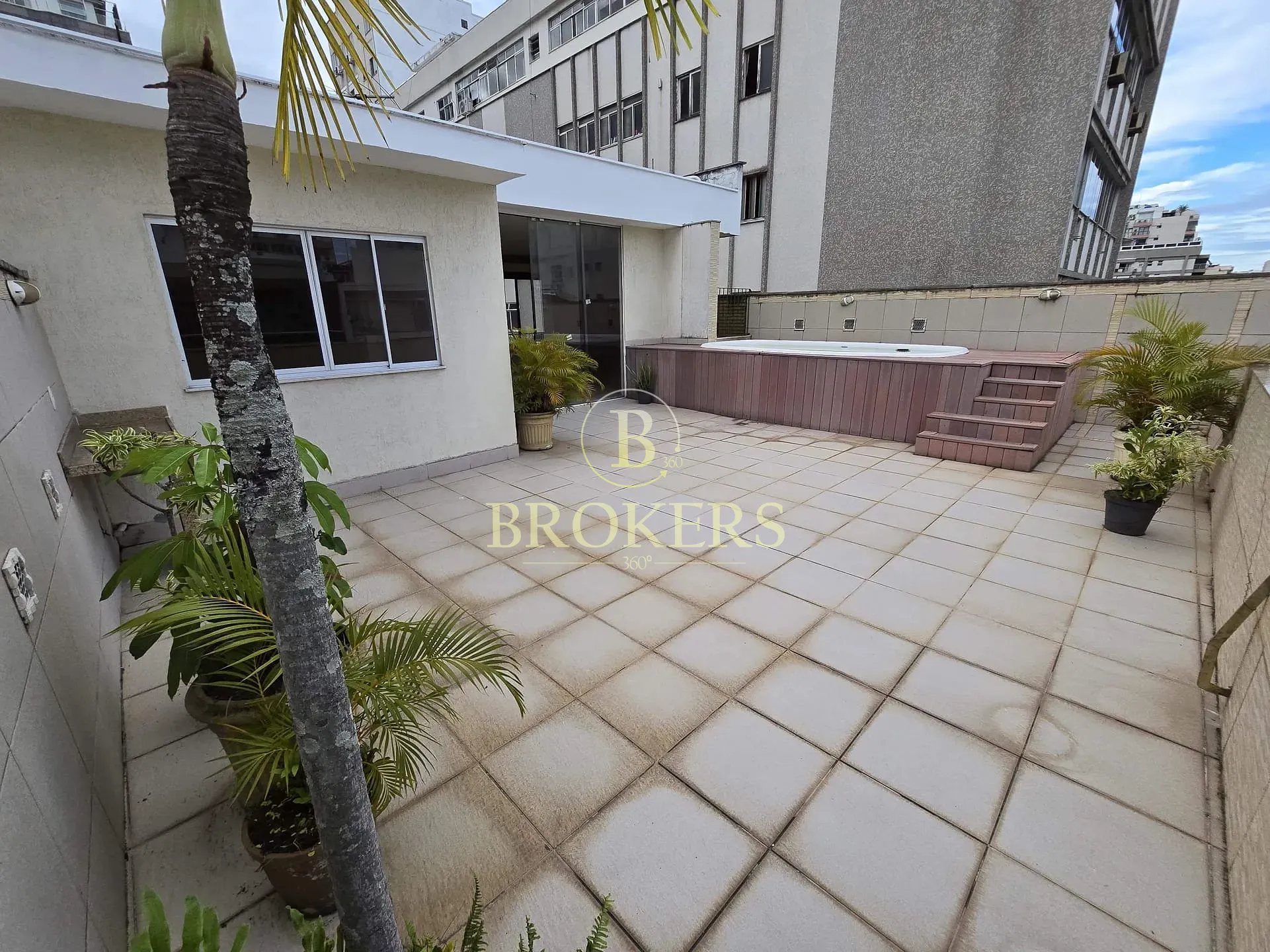 Cobertura / Penthouse à venda, Ipanema, área externa com piscina, salão, 3 quartos sendo 2 suítes, — foto 5