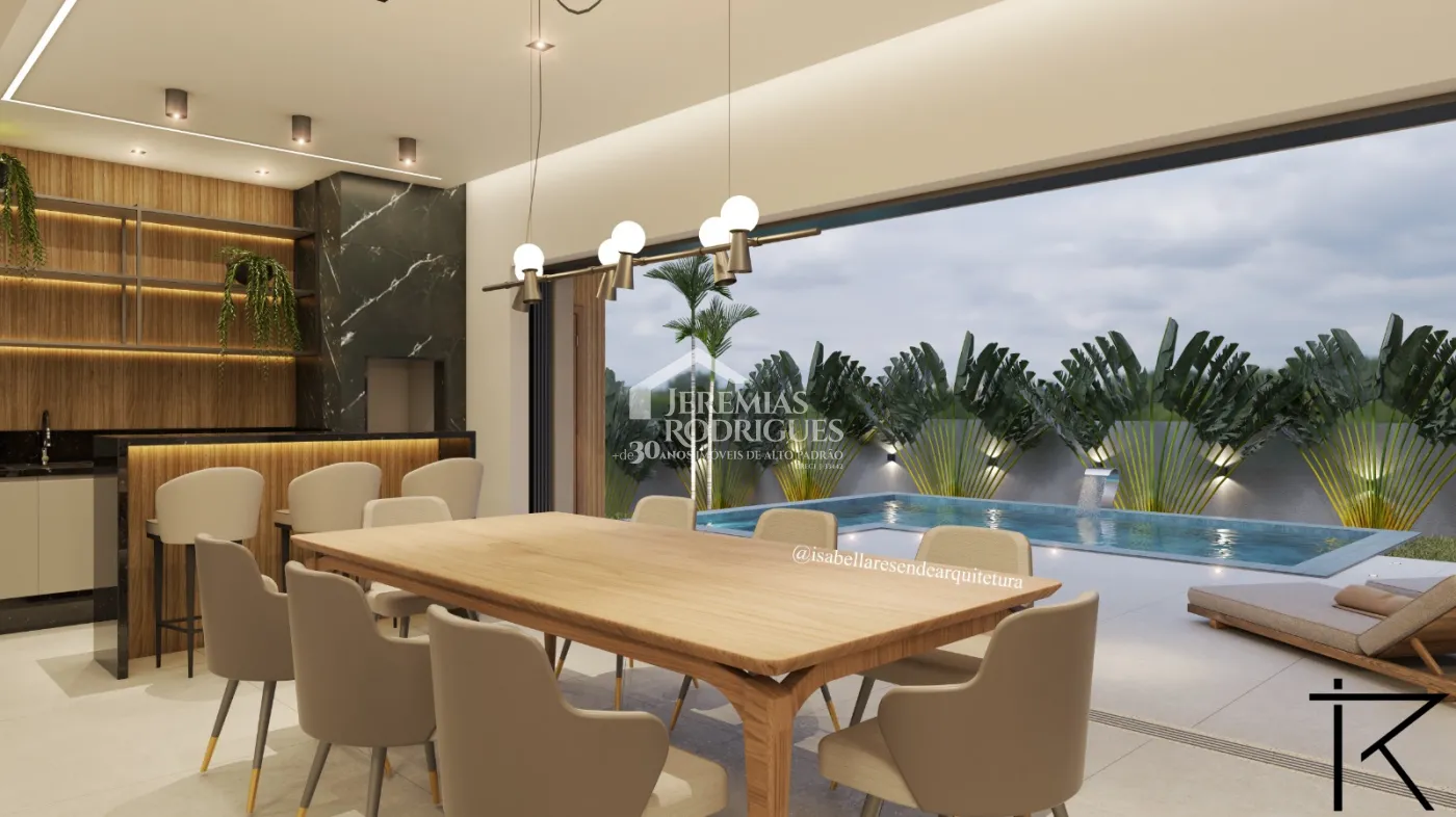 Casa com 3 suítes, 301 m² - Condomínio Campos do Conde - Taubaté/SP